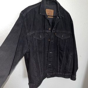 Black Denim Levi’s Jacket